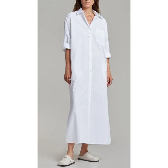 The Frankie Shop Dresses & Skirts - THE FRANKIE SHOP - Cala Shirt Dress / White / XS-S